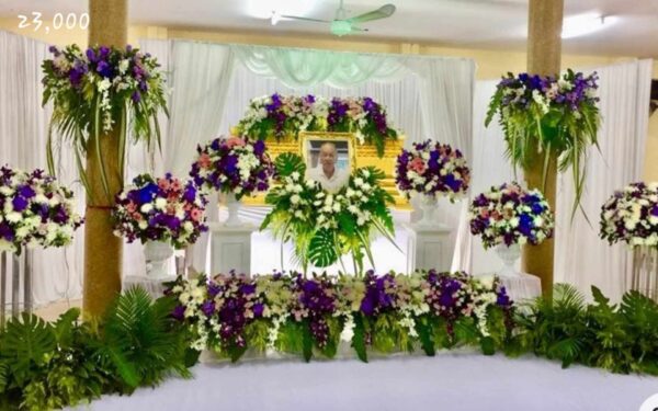 Casket Flower Arrangement - Image 10