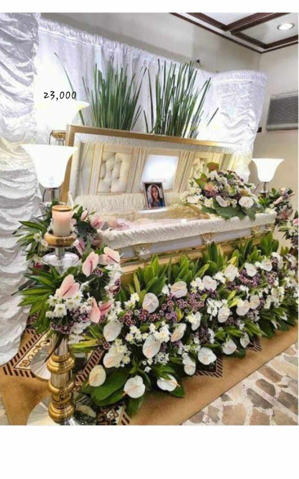 Casket Flower Arrangement - Image 13