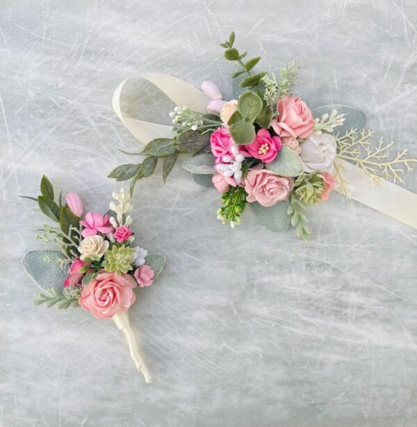 Corsage and Boutonniere Set - Image 11