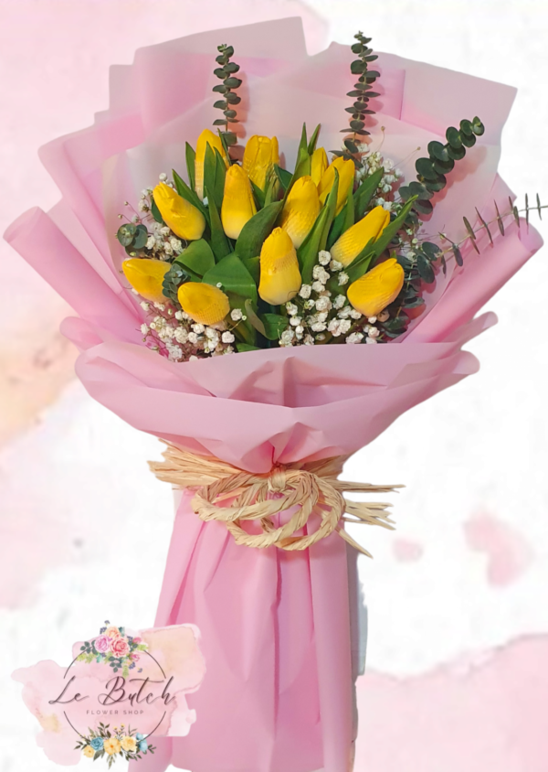 Tulips Bouquet (12 pcs.) - Image 2