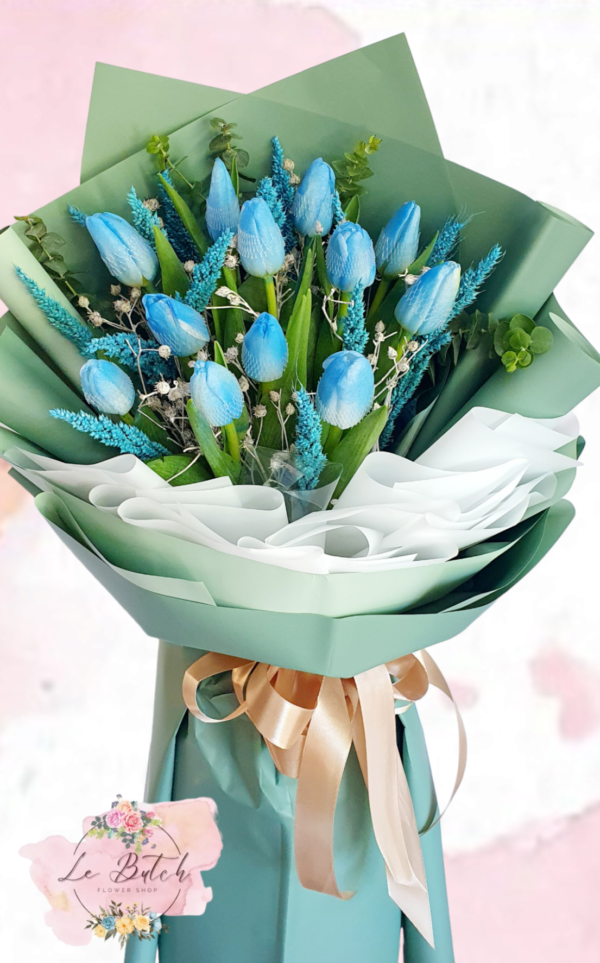 Tulips Bouquet (12 pcs.) - Image 3