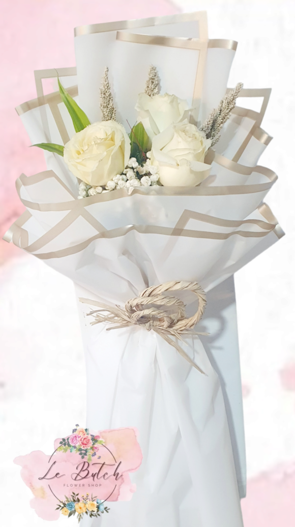 Roses Bouquet (3 pcs.) - Image 2