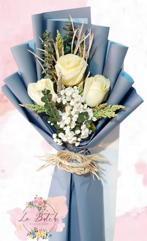 Roses Bouquet (3 pcs.) - Image 8