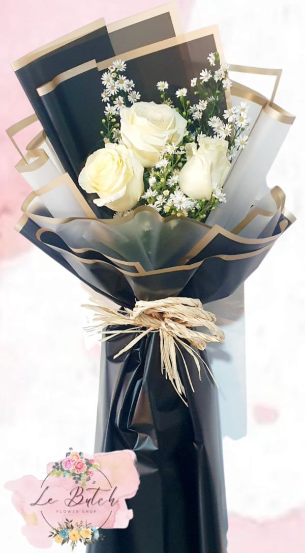 Roses Bouquet (3 pcs.) - Image 10