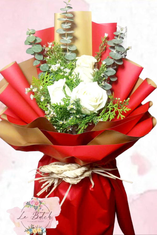 Roses Bouquet (3 pcs.) - Image 13