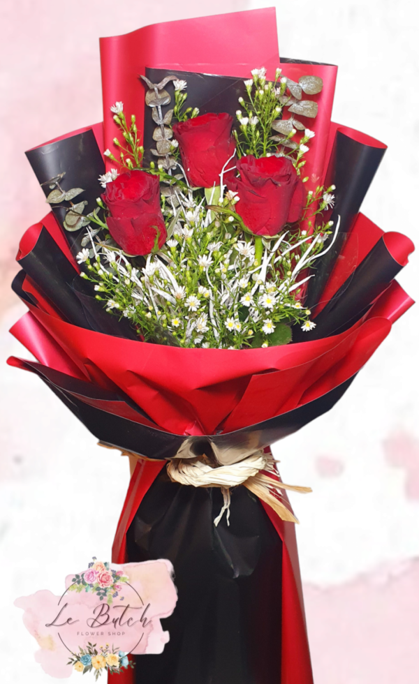 Roses Bouquet (3 pcs.) - Image 27