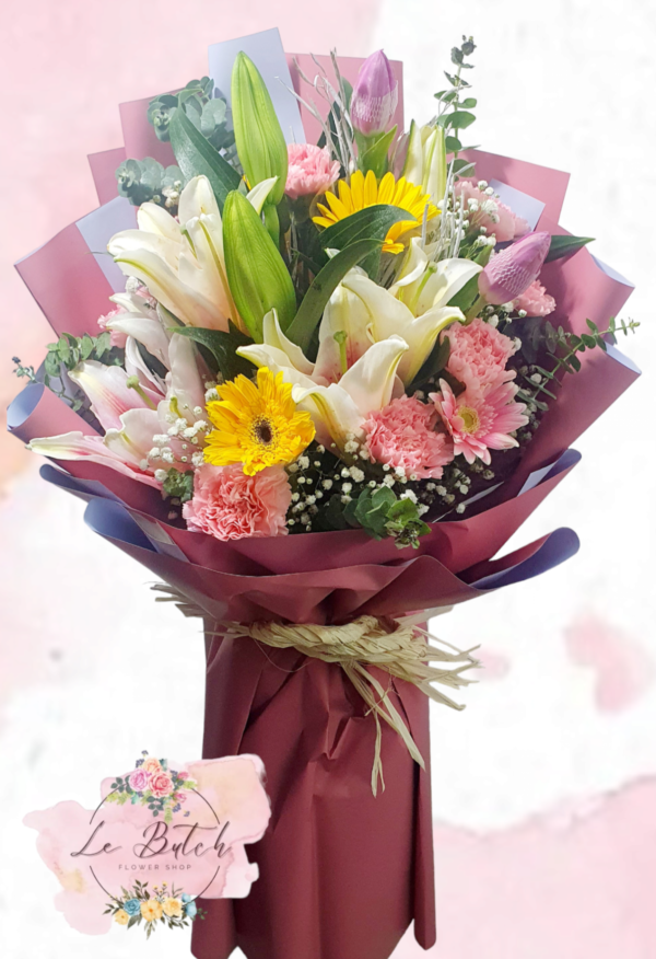 Assorted Flowers Bouquet - Image 7