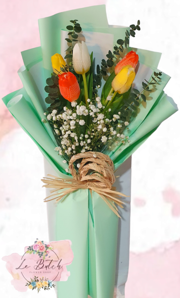 Tulips Bouquet (5 pcs.) - Image 2