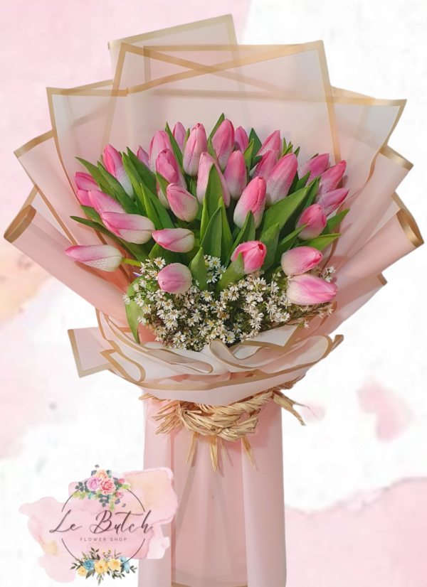 Tulips Bouquet (24 pcs.) - Image 2