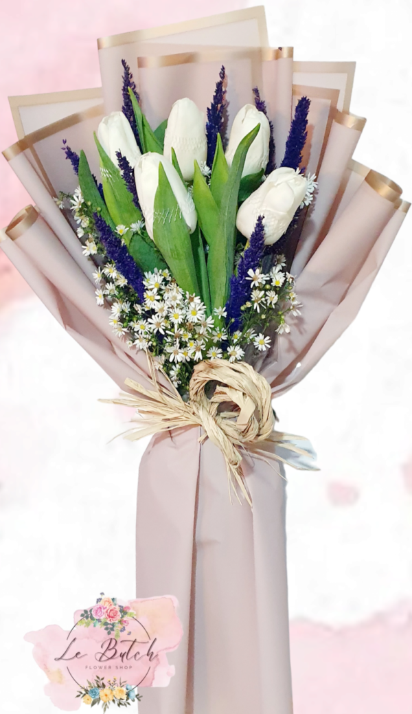 Tulips Bouquet (5 pcs.) - Image 3