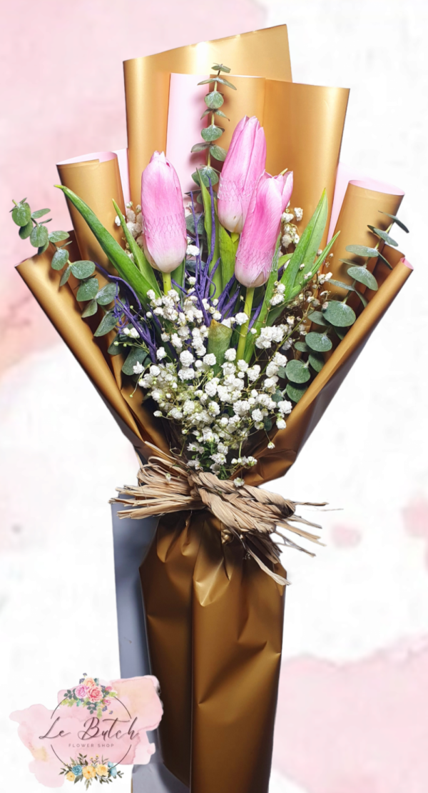 Tulips Bouquet (3 pcs.) - Image 7