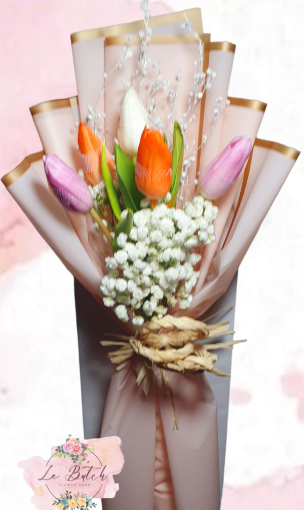 Tulips Bouquet (5 pcs.) - Image 4