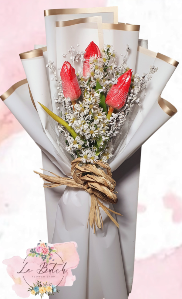 Tulips Bouquet (3 pcs.) - Image 11