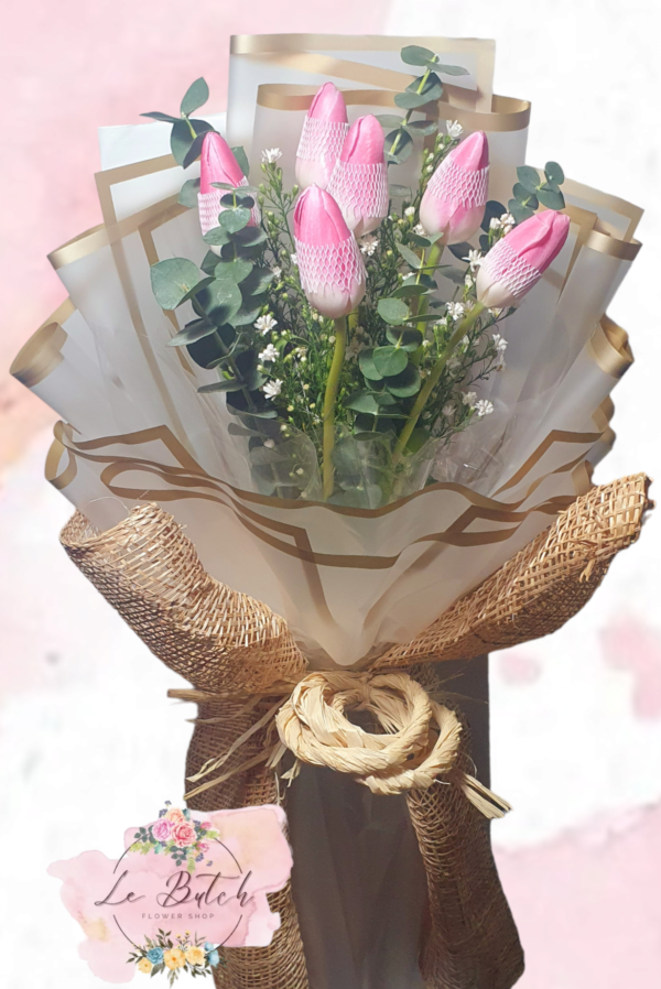 Tulips Bouquet (6 pcs.) - Image 3