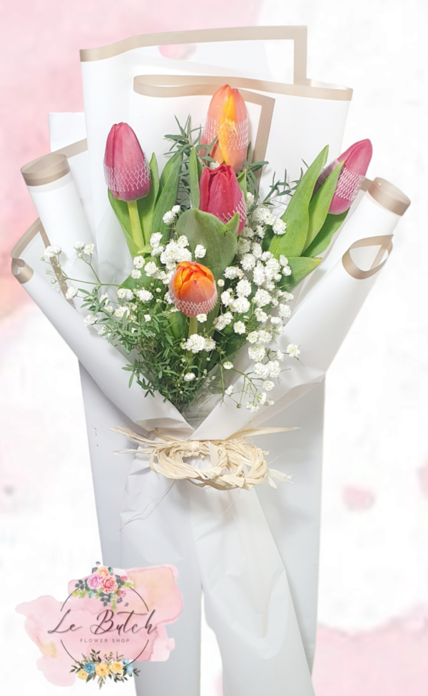 Tulips Bouquet (5 pcs.) - Image 8