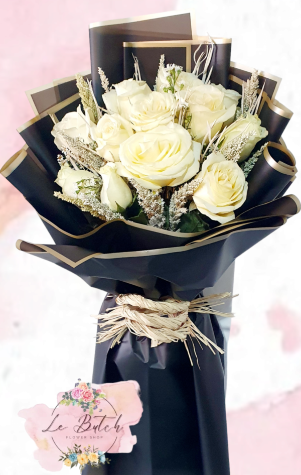 Roses Bouquet (12 pcs.) - Image 2