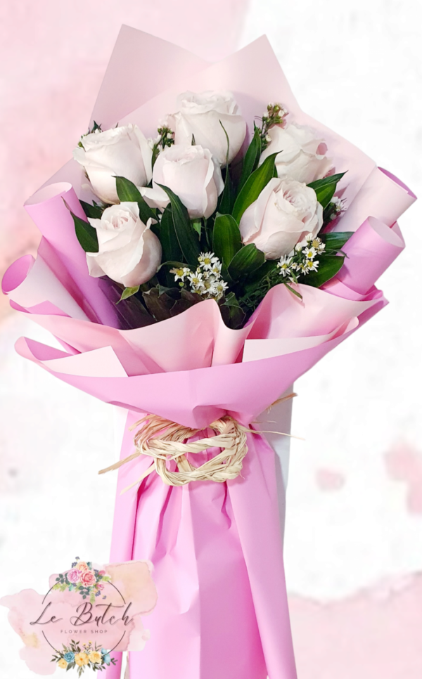 Roses Bouquet (6 pcs.) - Image 6