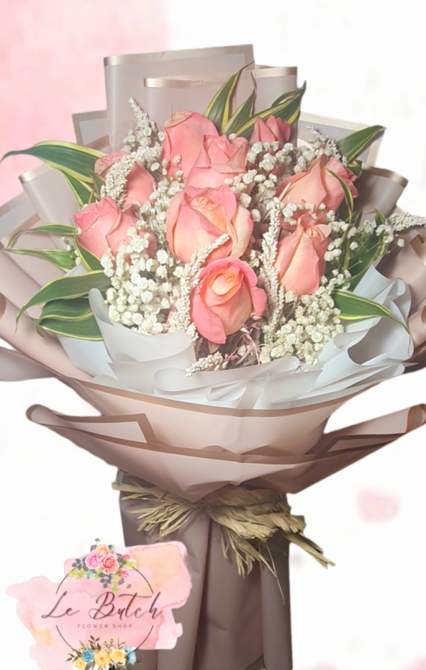 Roses Bouquet (9 pcs.) - Image 3