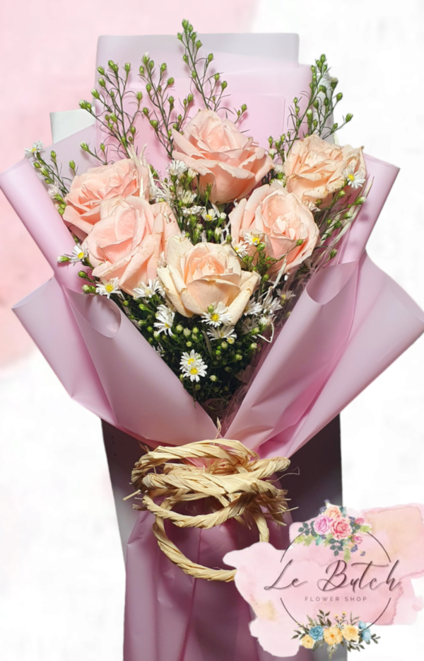 Roses Bouquet (6 pcs.) - Image 13