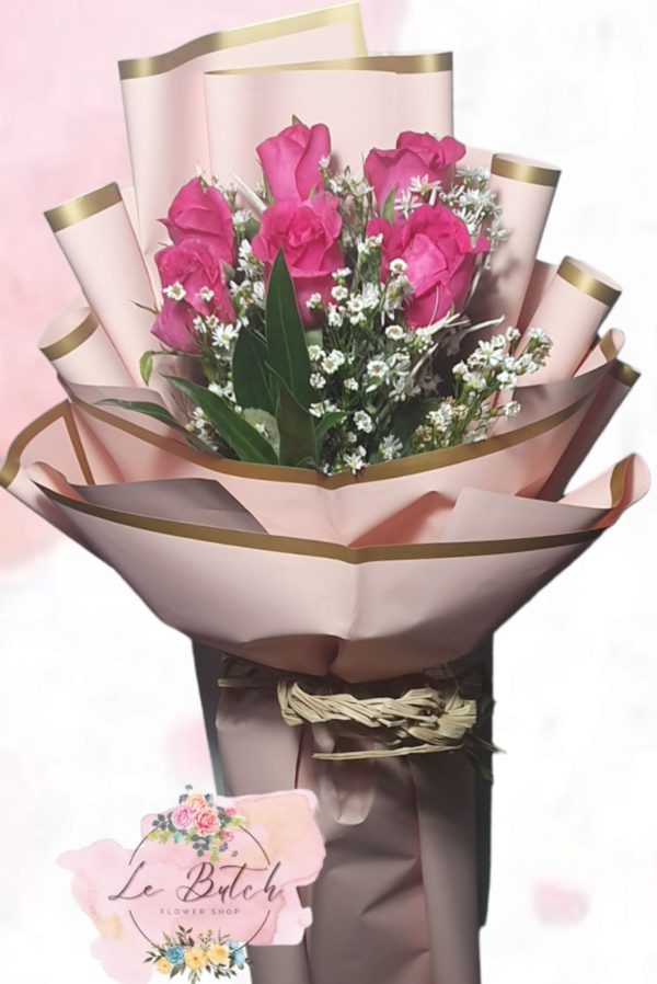 Roses Bouquet (6 pcs.) - Image 14