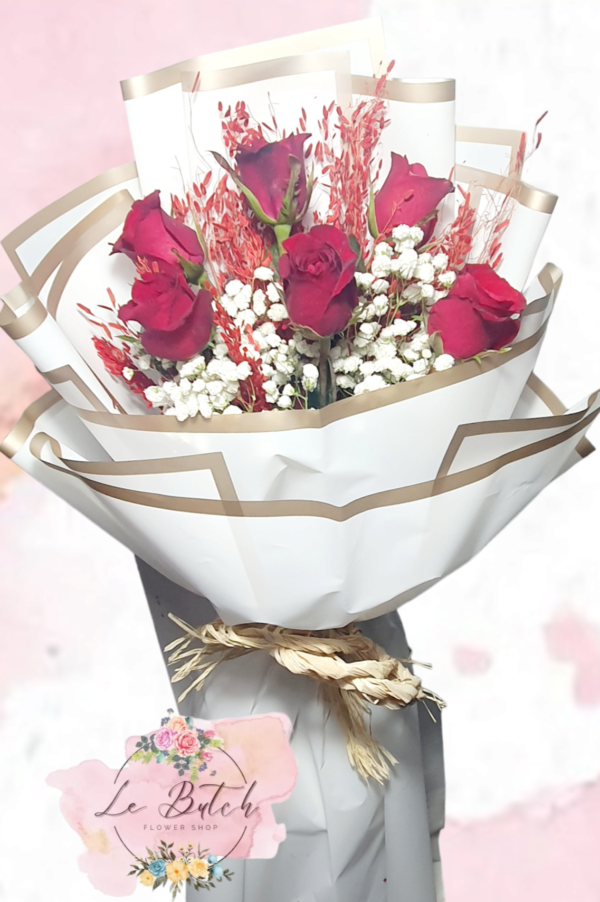 Roses Bouquet (6 pcs.) - Image 16