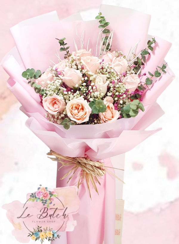 Roses Bouquet (12 pcs.) - Image 10