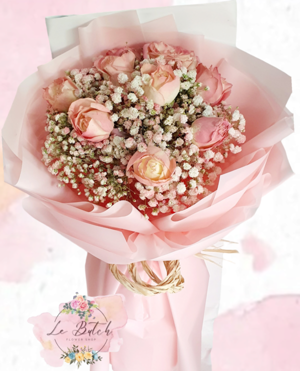 Roses Bouquet (9 pcs.) - Image 6