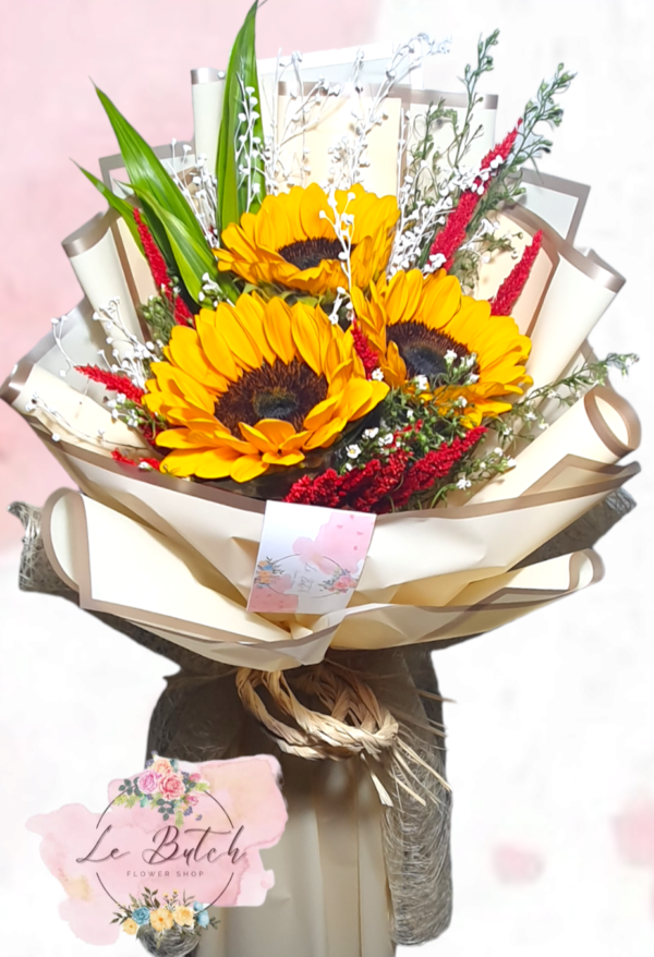 Sunflower Bouquet (3 pcs.) - Image 7