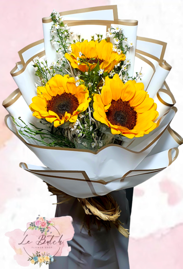 Sunflower Bouquet (3 pcs.) - Image 8