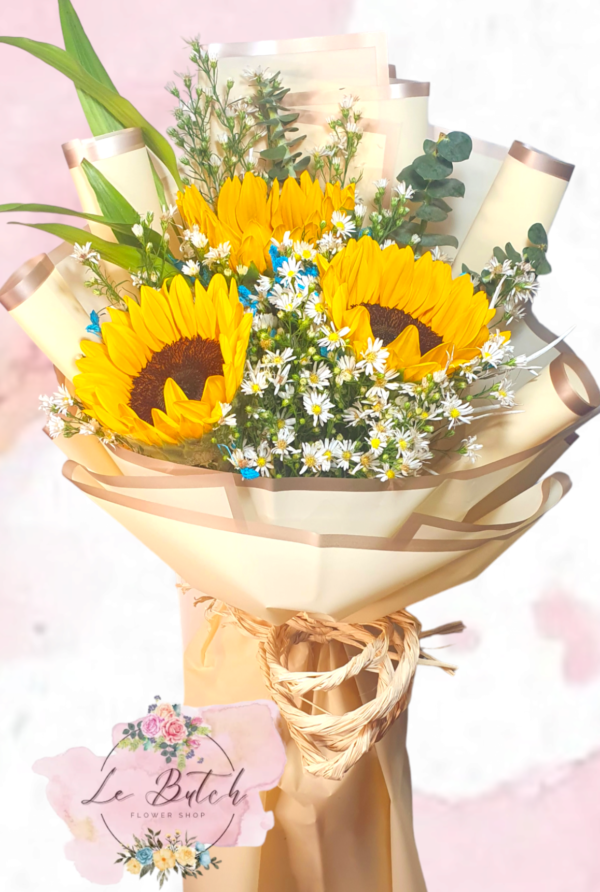 Sunflower Bouquet (3 pcs.) - Image 9