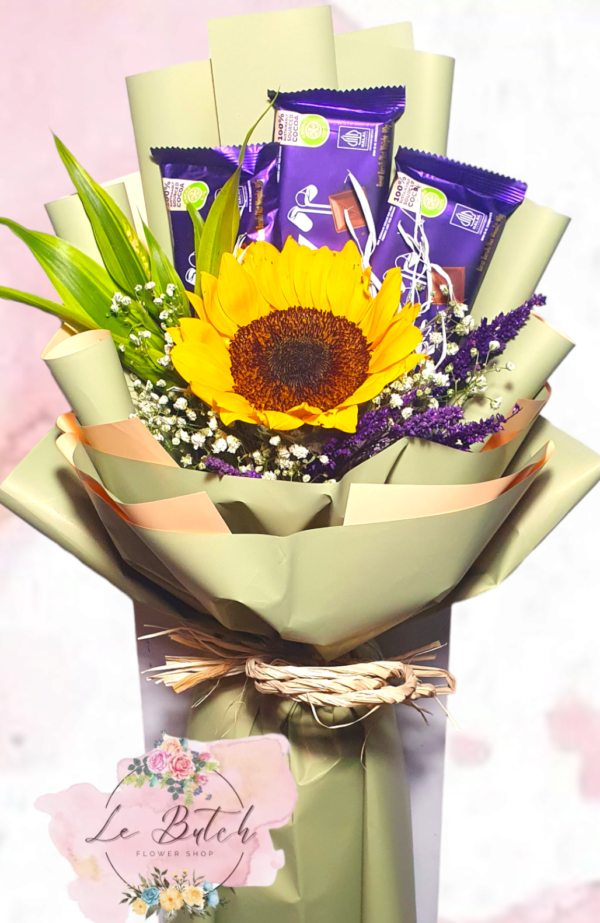 Mixed Sunflower Bouquet - Image 3