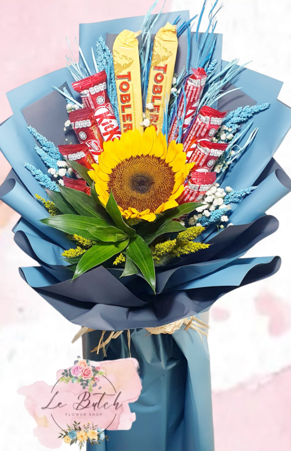 Mixed Sunflower Bouquet - Image 6