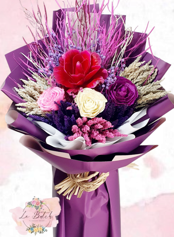 Imported Dried Flowers Bouquet